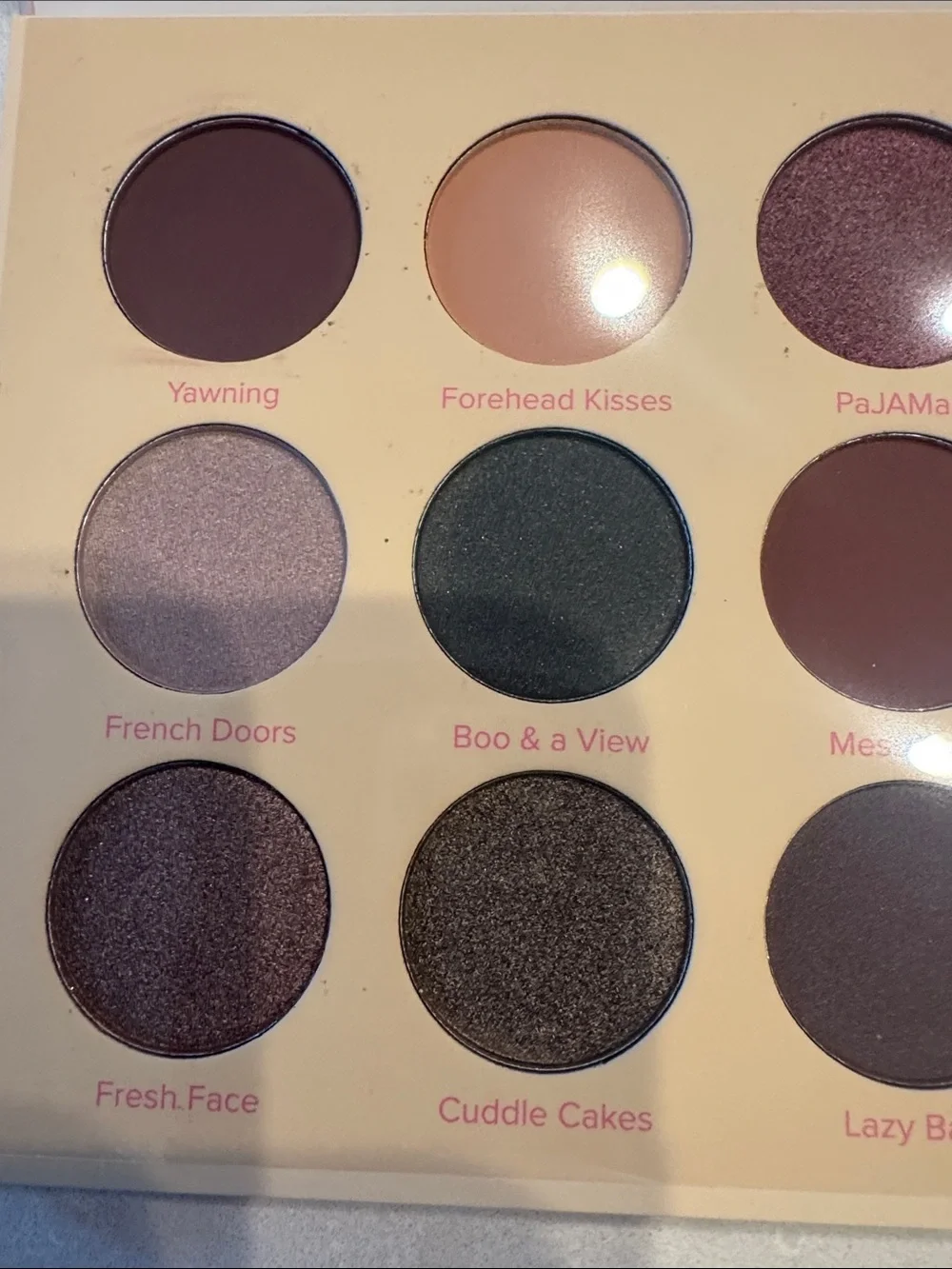 Beauty Bakerie Breakfast In Bed Eyeshadow Palette - Pink, Gold, Cream